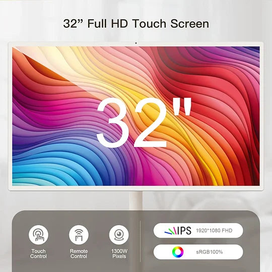 32-Inch Portable TV with Incell Touch Screen (CLEARANCE)